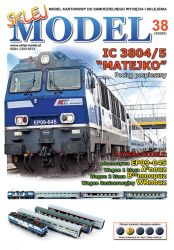 polnischer Schnellzug IC 3804/5 "Matejko" (E-Lok EP09-045 + 1.Klasse-, 2.Klasse-, Restaurantwagen) vom 23.02.2023 1:87 einfach